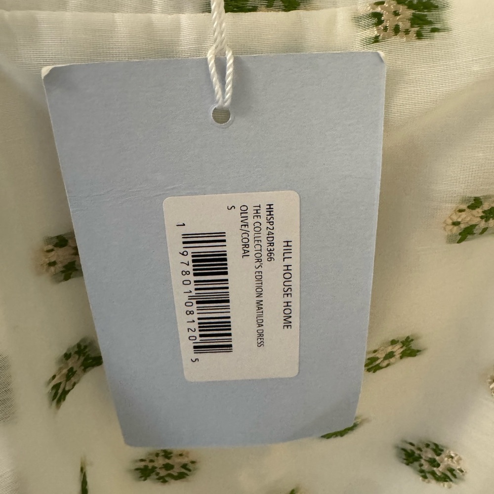 Hill house Matilda dress floral organza jacquard size small - Picture 5 of 6